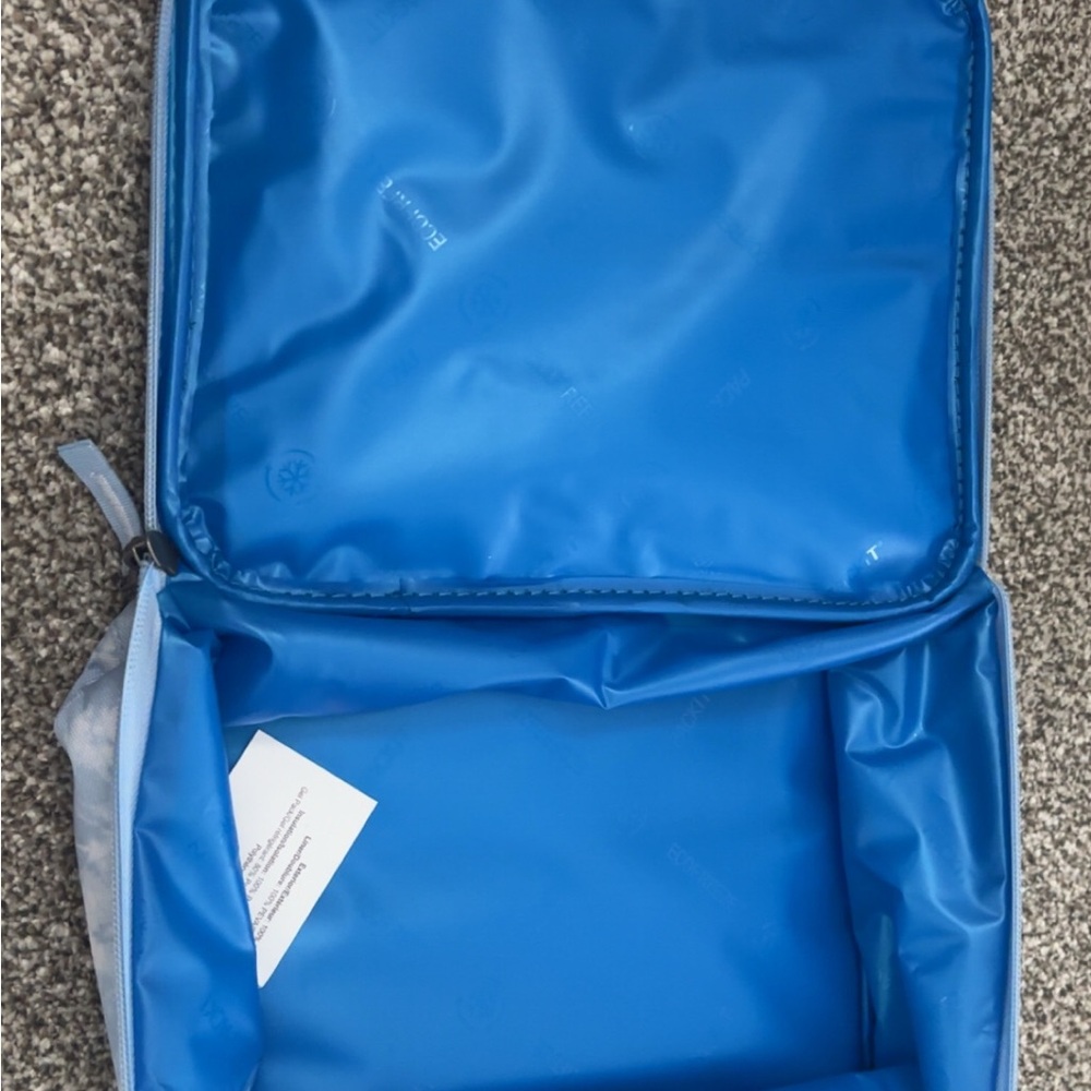 PackIt Light Blue Freezable Lunch Bag - Picture 3 of 3